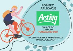 Pomóżmy Fundacji NU-MED. w „kręceniu” kilometrów na rowerach!