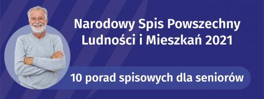 Narodowy Spis Powszechny – 10 porad dla seniorów