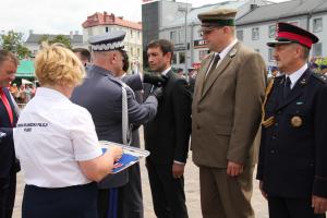 Wojewódzkie obchody Święta Policji w Tomaszowie 