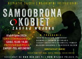 „Samoobrona kobiet – zaufaj wojsku” – ruszają zapisy na bezpłatne treningi   