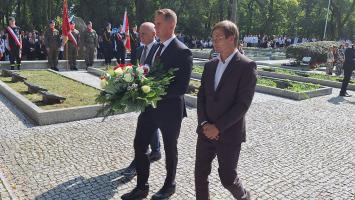 Uczciliśmy 85. rocznicę wybuchu II wojny światowej i 85. rocznicę walk w obronie Tomaszowa Mazowieckiego