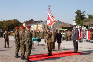 Przekazanie sztandaru dla 25. Batalionu Logistycznego 